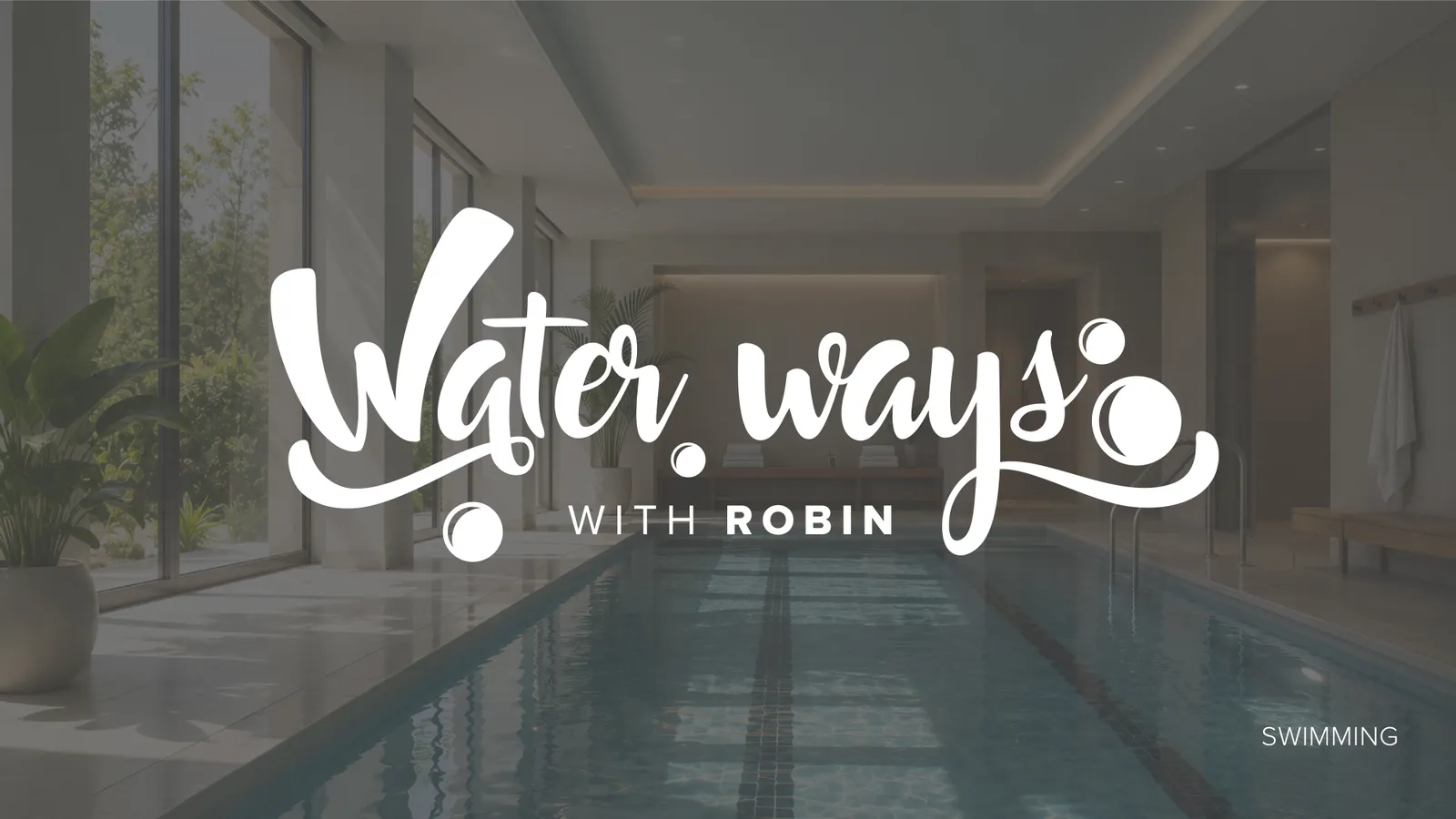 Waterways Identity — Clean, confident mark for a water-focused brand.